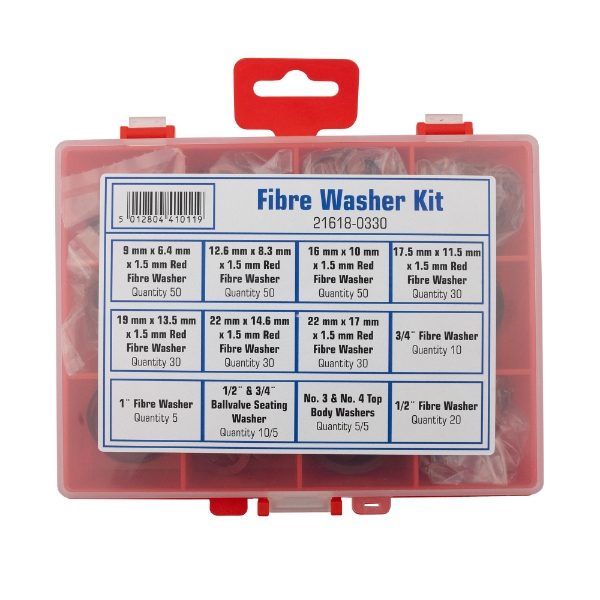 Fibre Washer Kit (330 Pieces)