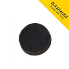 1/2" Ball Valve Rubber Black Washers (Pack of 5)