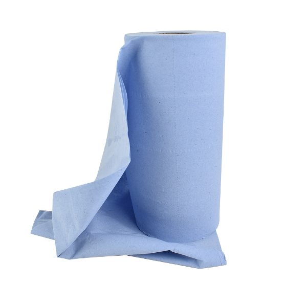 Blue Paper Roll 3-Ply (97 Sheets)