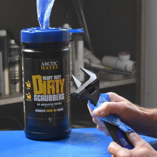 80 Dirty Scrubbers Heavy Duty Abrasive Wipes