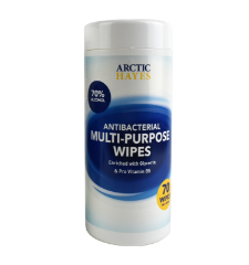 Antibacterial Multi-Purpose Wipes (Tub of 70)